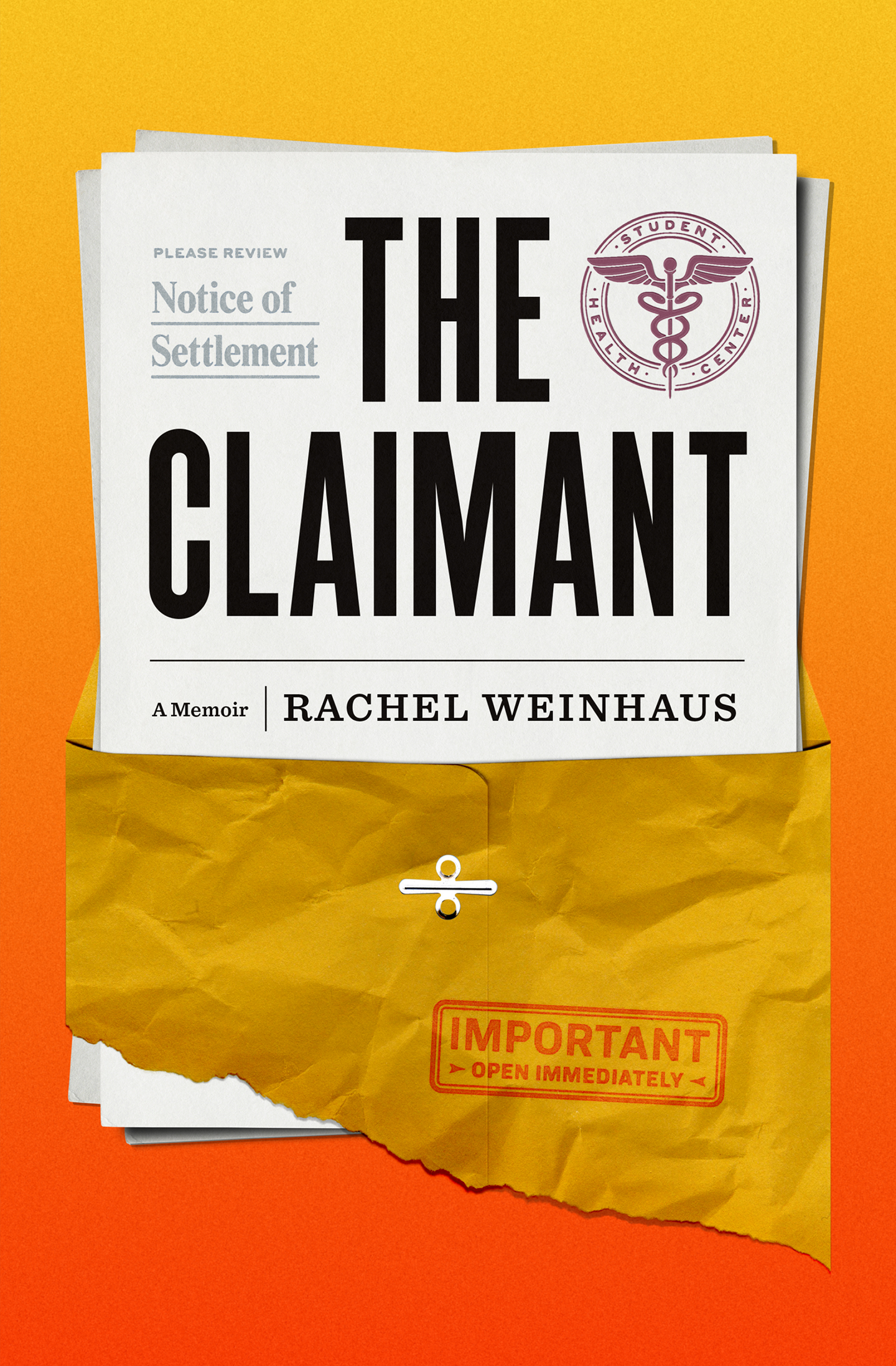 Rachel Weinhaus, author / THE CLAIMANT, photo image